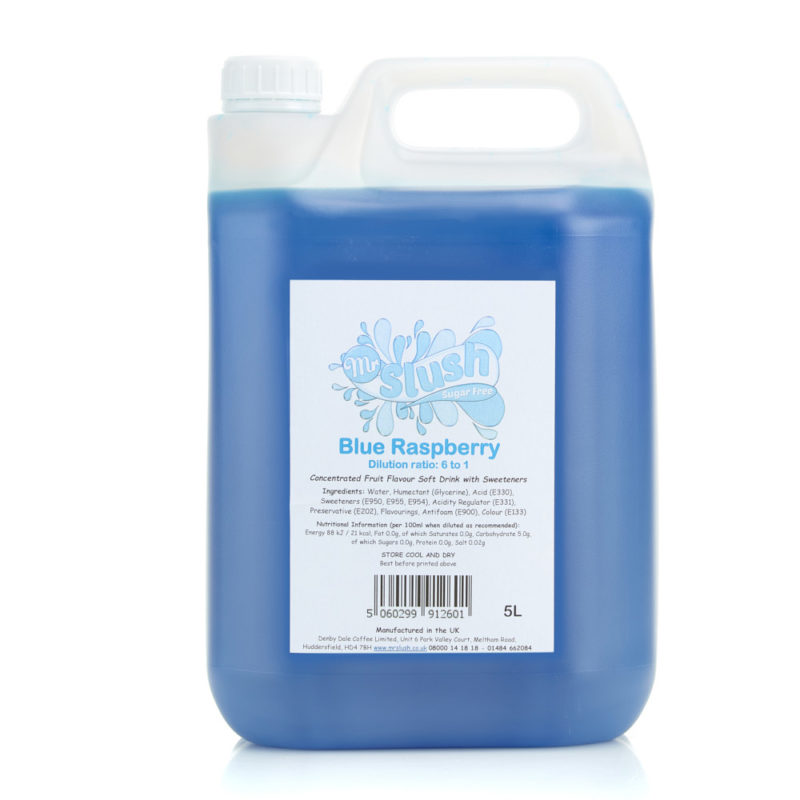 Sugar Free Blue Raspberry Mr Slush Syrup