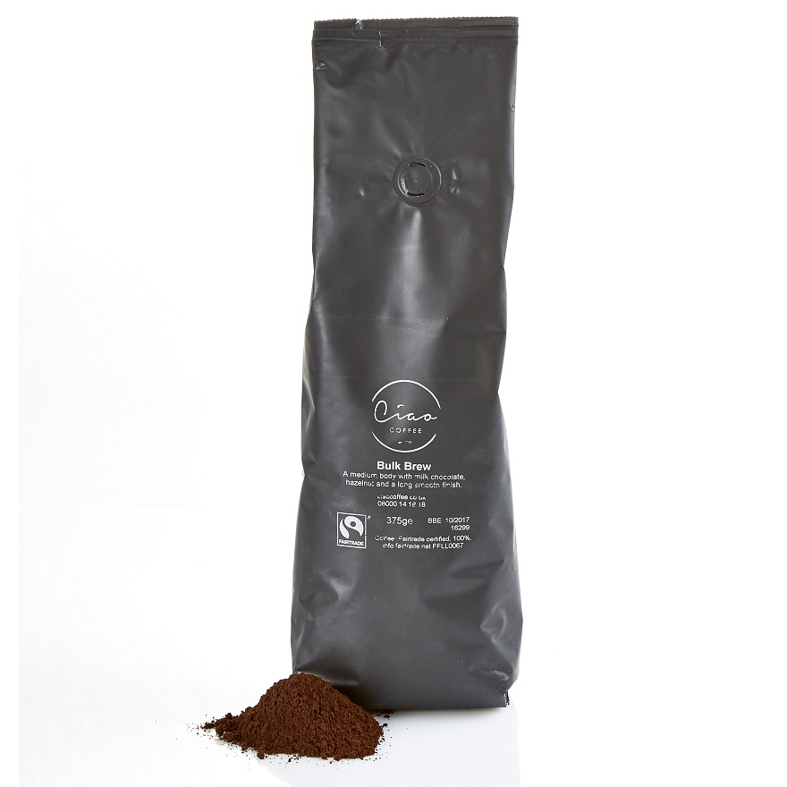 Ciao Fairtrade Filter Coffee 16x375g Bulk Brew