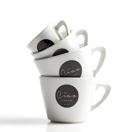 Ciao Cups & Saucers - 6 x 17oz