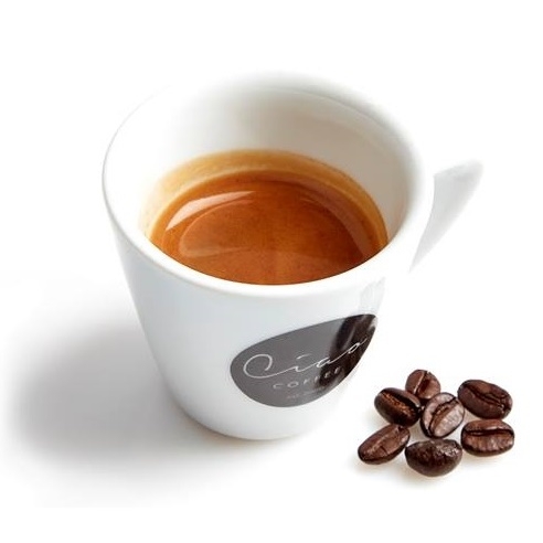 Ciao Espresso Cups & Saucers - 6 x 3oz