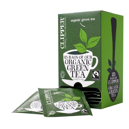 Clipper Green Tea Envelopes 6x25's
