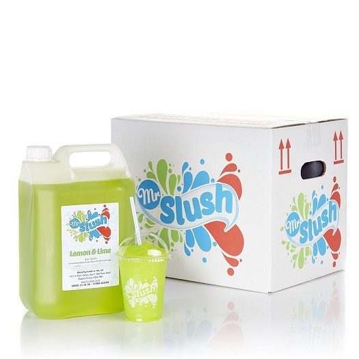 Mr Slush Syrup Lemon & Lime 4x5Ltr