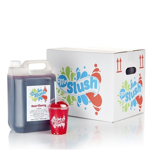 Slush Syrup Sour Cherry 4x5Ltr