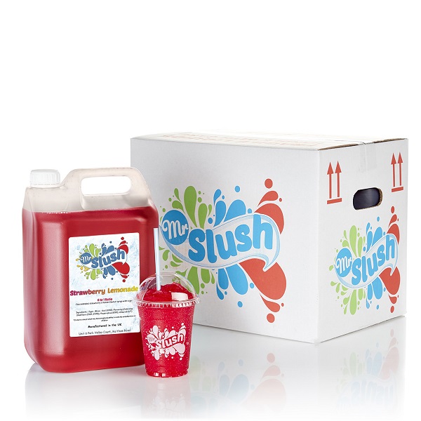 Mr Slush Syrup Strawberry Lemonade 4x5Ltr